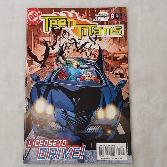 Teen Titans 9 DC Comics 2004 VF 8.0 1st Full Appearance Ravager Rose Wilson - Picture 9 of 12